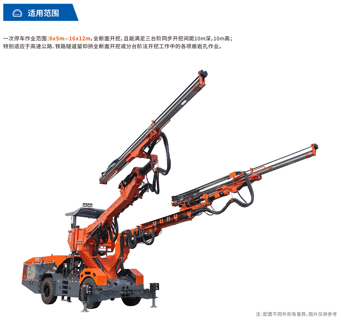 Z20全工法直臂鑿巖臺(tái)車(chē)